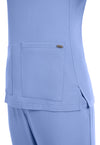 CEIL - Women's 3-Pocket Y-Neck Scrub Top (View 3)