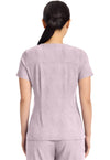 Pink Pearl - Healing Hands Quest Women Scrub Top - Back View