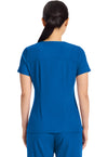 Royal - Healing Hands Quest Women Scrub Top - Back View
