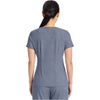 twilight blue - Women's 3-Pocket Y-Neck Top