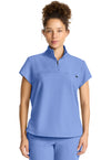 CEIL - Healing Hands Quest Women Scrub Top - Front View
