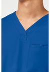 Royal - Men's V-Neck Scrub Top (View 2)