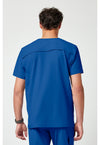 Royal - Healing Hands Quest Men Scrub Top - Back View
