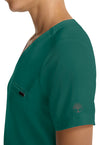 Hunter - Women's Tuck-in V-Neck Scrub Top (View 2)