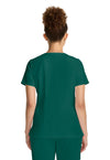 Hunter - Healing Hands Quest Women Scrub Top - Back View