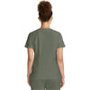 olive - Women's Tuck-in V-Neck Top