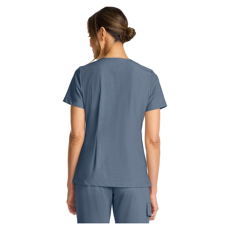 twilight blue - Women's Tuck-in V-Neck Top