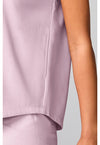 Pink Pearl - Mandarin Collar Top (View 4)
