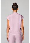 Pink Pearl - Mandarin Collar Top (Back)