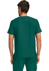 Hunter - Healing Hands Quest Men Scrub Top - Back View