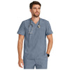 twilight blue - Men's 1-Pocket V-Neck Top