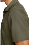 olive - Men's 3-Pocket Polo Collar Top (View 2)