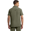 olive - Men's 3-Pocket Polo Collar Top