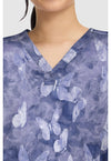 BUTTERFLY SPIRIT - Briana Print Top (View 3)
