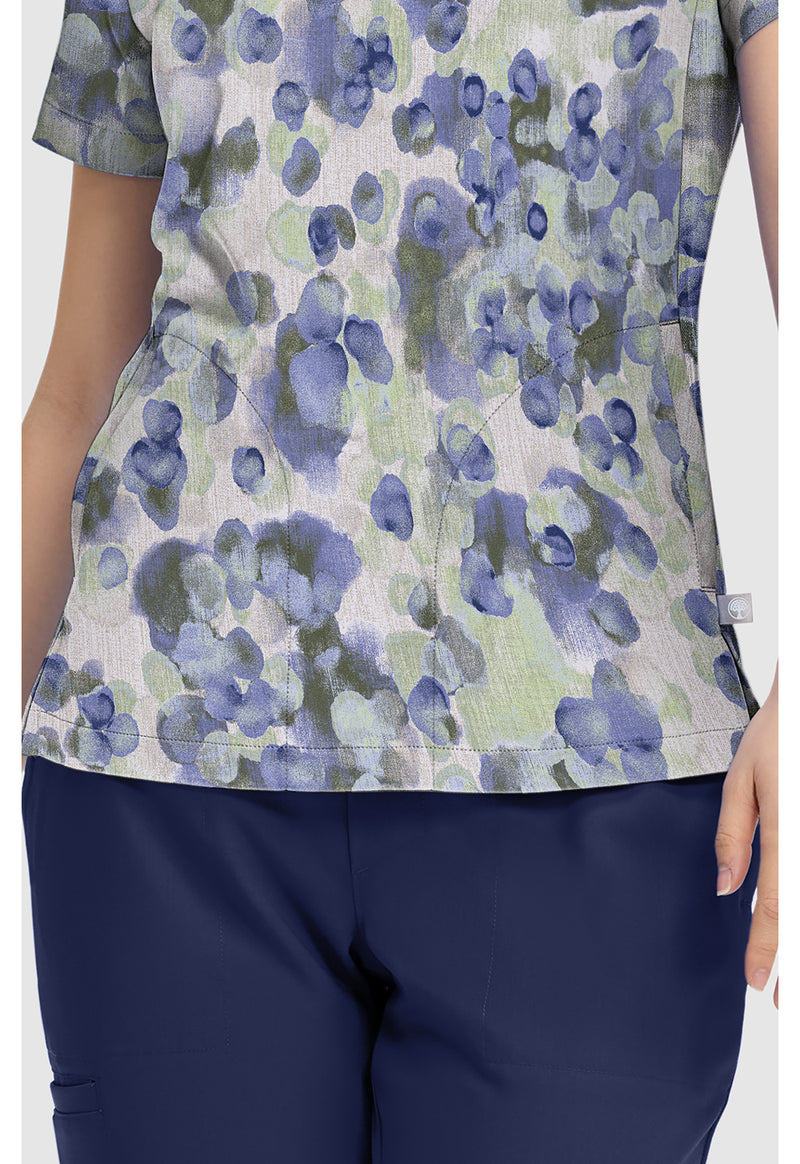 DAPPLED DOTS - Briana Print Top (View 4)