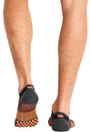 black/vivid orange - Athletic Ankle Socks (Back)