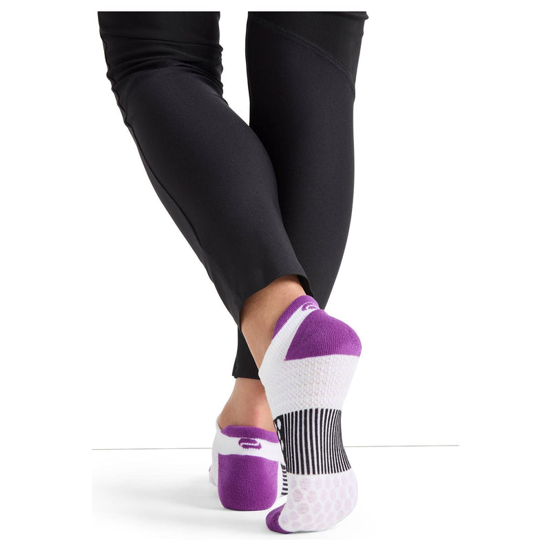 purple/black/white - Athletic Ankle Socks