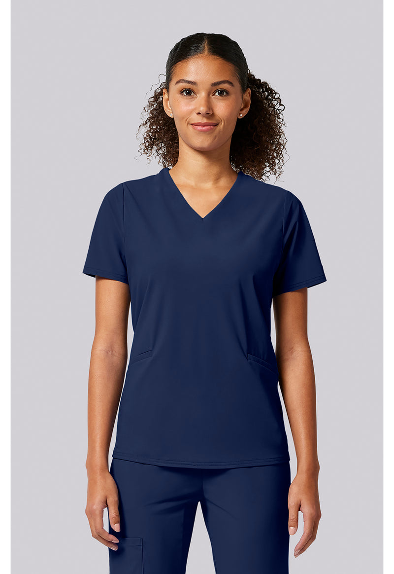 Navy - Built in Sport Bra Top