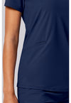 Navy - Built in Sport Bra Top (View 3)