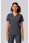 Pewter - Built in Sport Bra Top