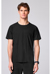 Black - Men's Crew Neck Top