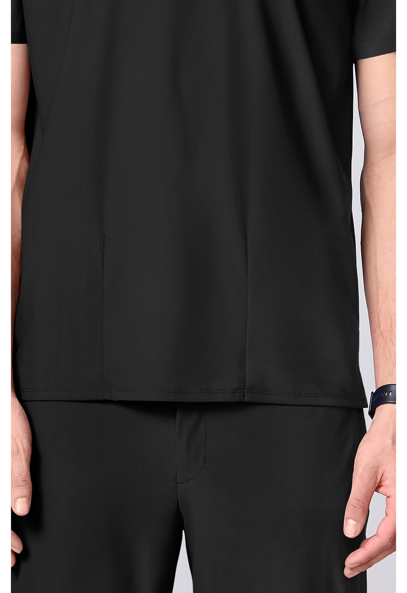 Black - Men's Crew Neck Top (View 4)
