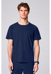 Navy - Men's Crew Neck Top