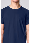 Navy - Men's Crew Neck Top (View 2)