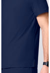 Navy - Men's Crew Neck Top (View 3)