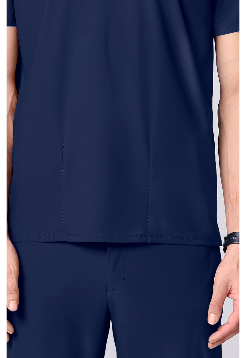 Navy - Men's Crew Neck Top (View 4)