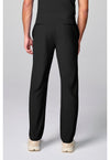 Black - Men's Straight Leg Pant – Short (Back)