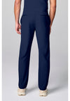 Navy - Men's Straight Leg Pant – Short (Back)