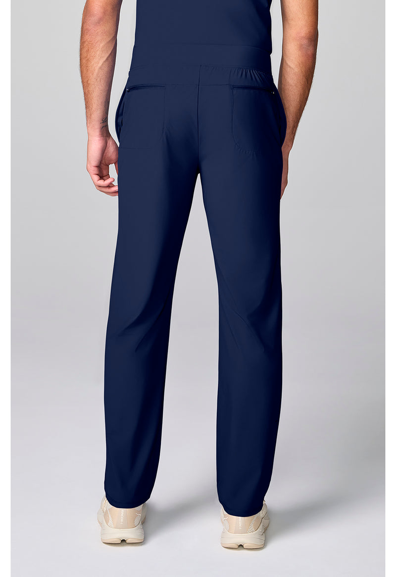 Navy - Men's Straight Leg Pant – Short (Back)