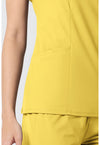 Butterscotch - Women's V-Neck Scrub Top (View 3)