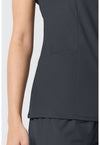 Pewter - Women's V-Neck Scrub Top (View 4)