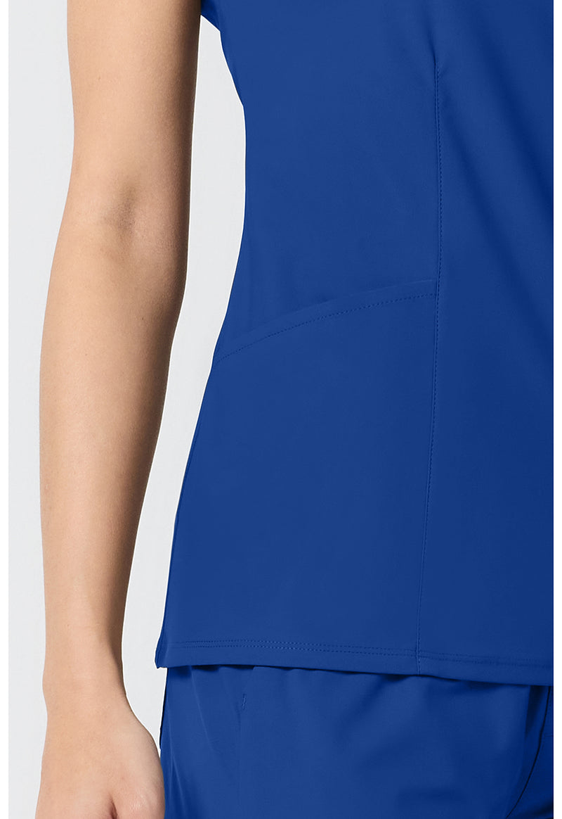 Royal - Women's V-Neck Scrub Top (View 4)