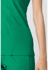 Retro Green - Women's V-Neck Scrub Top (View 4)
