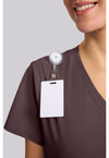 Walnut Roast - Women's V-Neck Scrub Top (View 3)