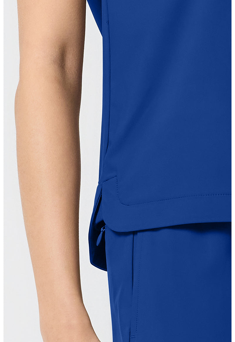 Royal - Women's Dolman V-Neck Scrub Top (View 4)