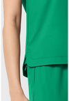 Retro Green - Women's Dolman V-Neck Scrub Top (View 4)