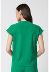 Retro Green - Cherokee IN Pursuit Women Scrub Top - Back View