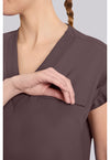 Walnut Roast - Women's Dolman V-Neck Scrub Top (View 2)