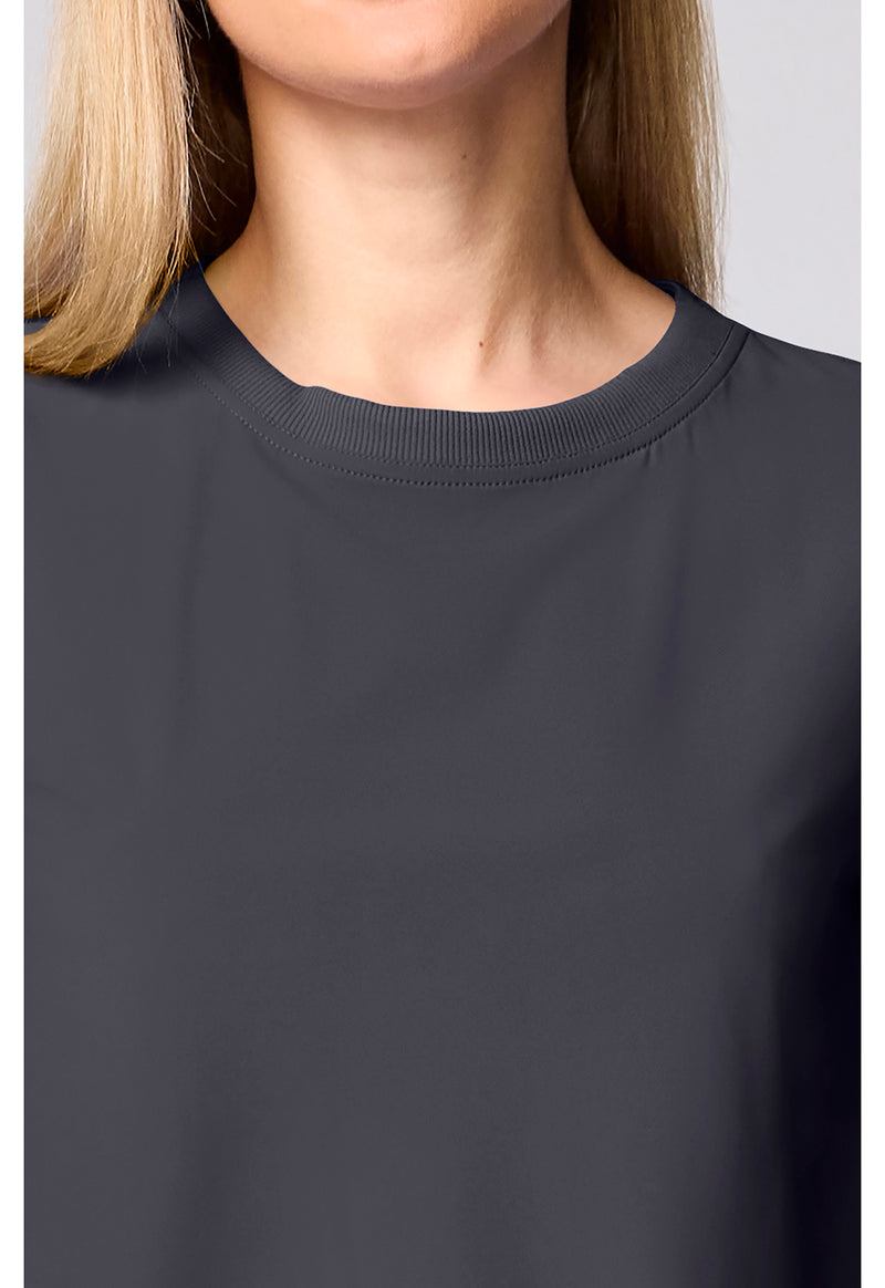 Pewter - Women's Crew Neck Scrub Top (View 2)