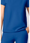 Royal - Women's Crew Neck Scrub Top (View 3)