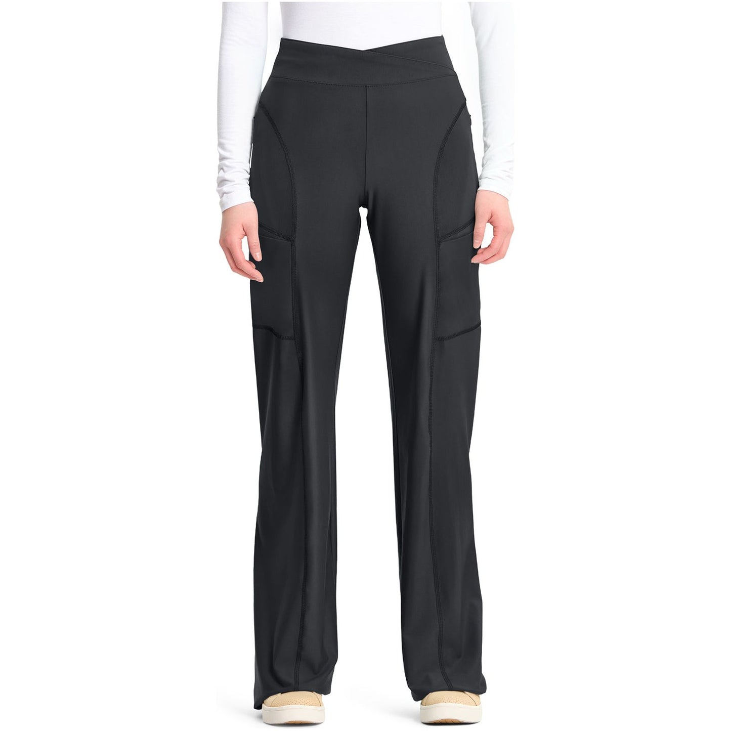 Knit Mid Rise Pull-on Trouser Pant