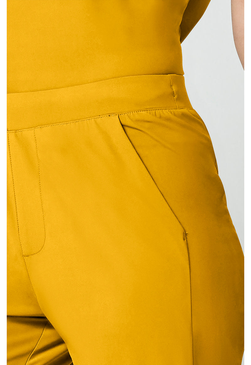 Butterscotch - Women's 4-Pocket Straight Leg Scrub Pants (View 4)