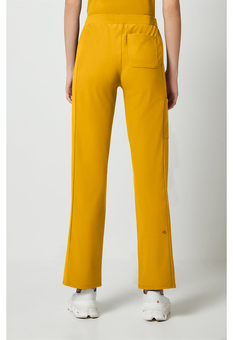 Butterscotch - Cherokee IN Pursuit Women Scrub Pants - Back View