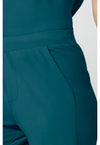 Caribbean Blue - Women's 4-Pocket Straight Leg Scrub Pants (View 4)