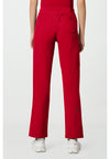 Cherry Pop - Cherokee IN Pursuit Women Scrub Pants - Back View