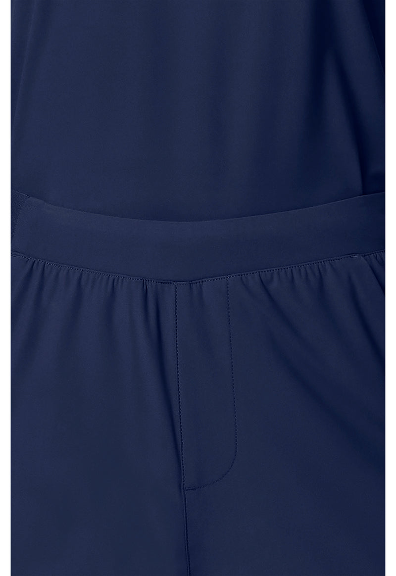 Navy - Women's 4-Pocket Straight Leg Scrub Pants (View 2)